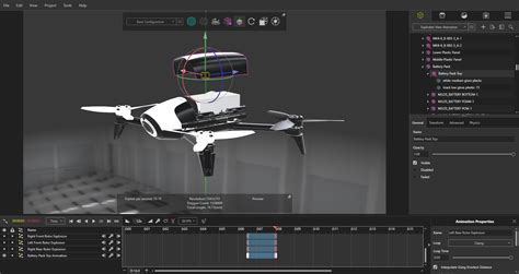 Cómo crear animaciones de vista explosionada en SOLIDWORKS Visualize