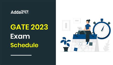 GATE 2023 Exam Schedule Released Exam Dates and Time Download PDF