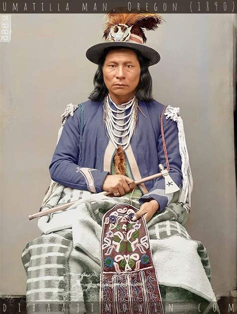 Image result for Native American Colorized