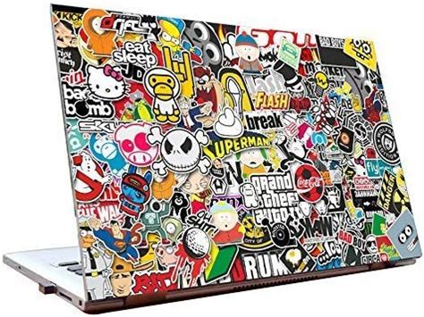 WALLTON - Sticker HD Quality Vinyl Laptop Skin Decal/Sticker Protector ...