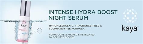 Kaya Clinic Intense Hydra Boost Night Serum, for sensitive skin with ...