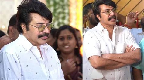 Mammootty looks stylish at wedding ceremony; fans shower praise on the ...