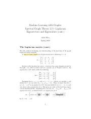 Spectral Graph Theory Tutorial PDF 的图像结果