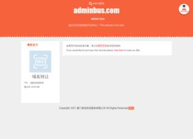 adminbus.com at WI. adminbus.com