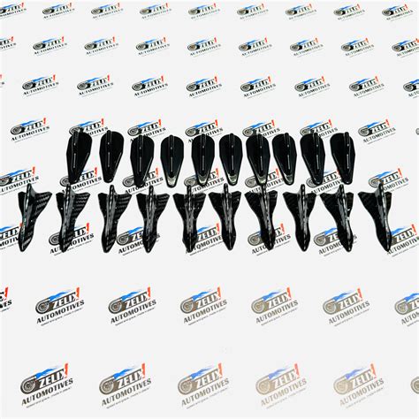 Universal Aftermarket Roof Fins | Aerodynamic Car Roof Spoilers – Gloss ...