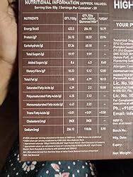 MuscleBlaze Fit High Protein Muesli 1 kg, Dark Chocolate & Cranberry ...