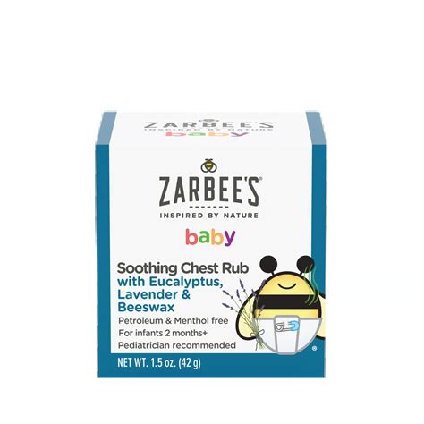 Baby Chest Rub | Zarbee’s®