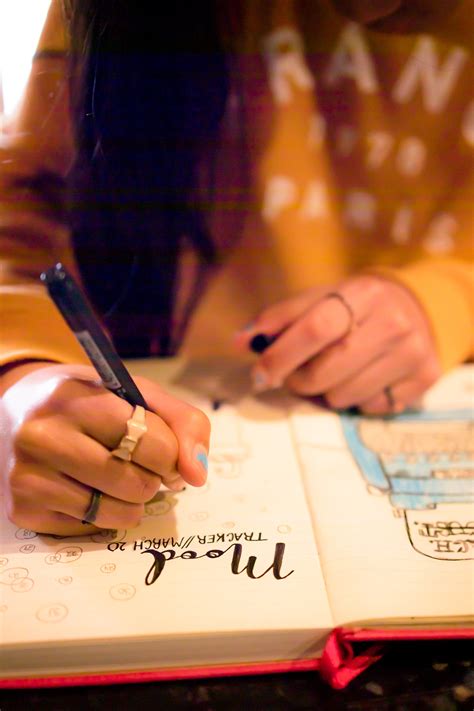 5 bullet journal trackers to practise self-care in the new year | Vogue ...