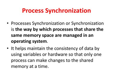 Image result for Process Synchronization