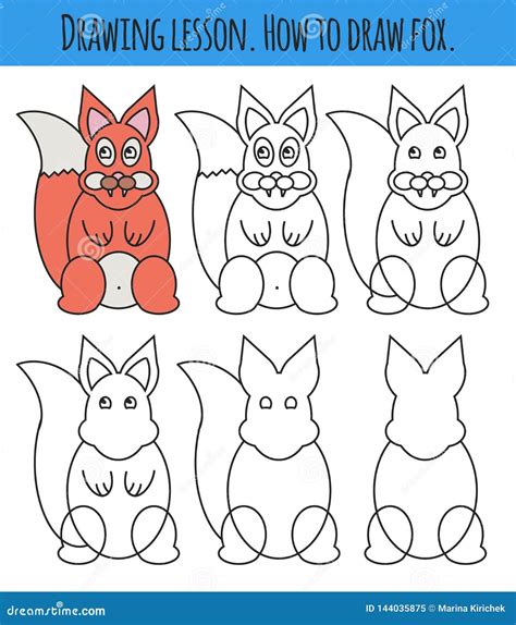 Image result for Cute Fox Drawing Tutorial