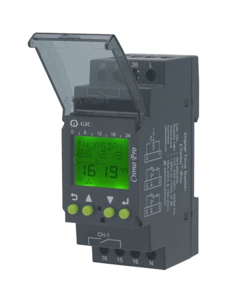 AS1SCDS GIC | GIC Digital Time Switch 240 V ac, 1-Channel | 597-205 | RS