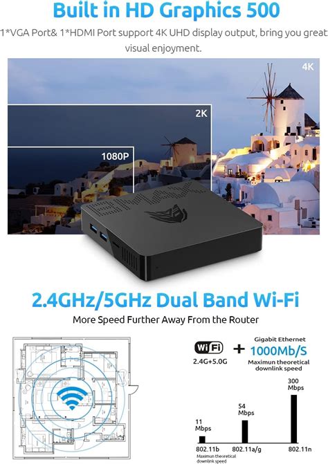 Bmax B1 Plus Mini PC N3350(up to 2.4GHz) 6GB India | Ubuy