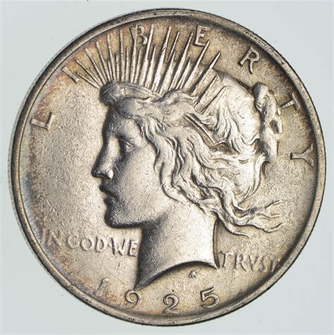 Early - 1925 - Peace Silver Dollar - 90% US Coin | Property Room