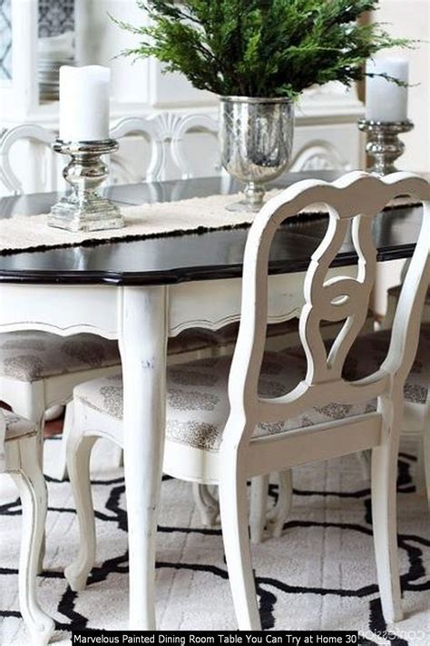 Diy Painted Dining Room Furniture at Monty Phillips blog