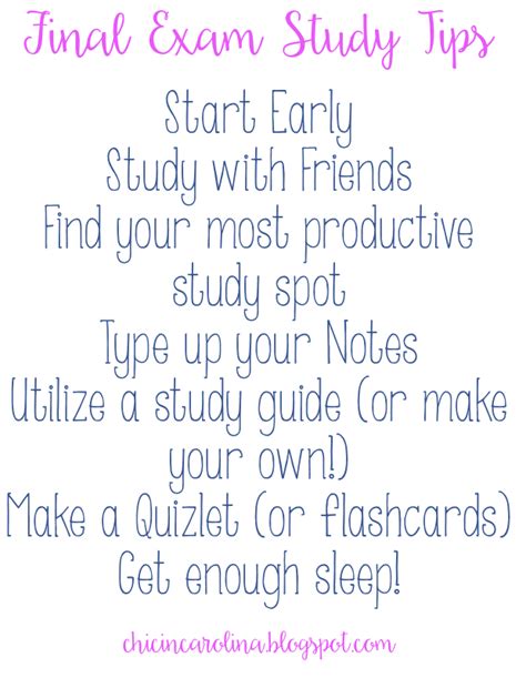 Image result for Final Exam Tips