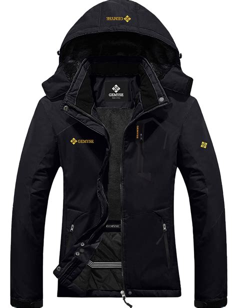 GEMYSE Women's Mountain Waterproof Ski Snow Jacket Winter Windproof ...
