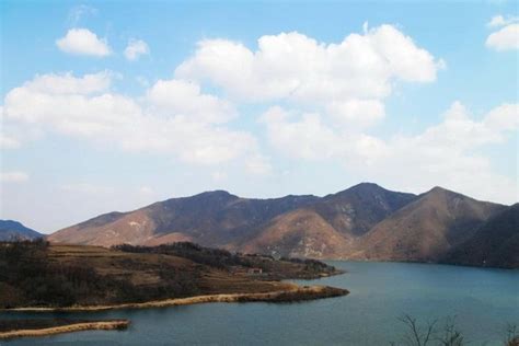 震撼！高空俯瞰米易马鞍山水库_视点图片_航拍四川_四川在线