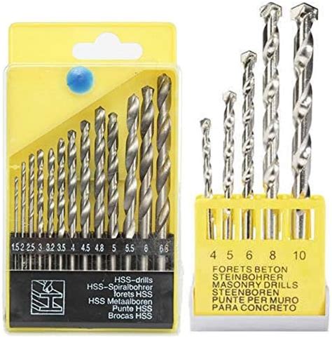 Digital Craft Drill Bit Set of 13 for Wood, Malleable Iron, Aluminium ...