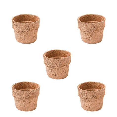 Coco Coir Pot Eco-Friendly and Bio-Degradable Planter Pot (4 inch Size ...