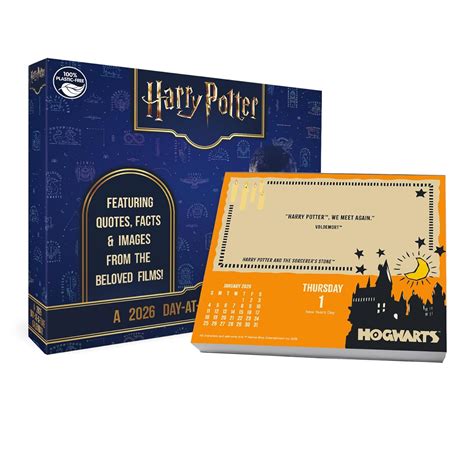 2026 Harry Potter Day-at-a-Time Box Calendar: Trends International ...