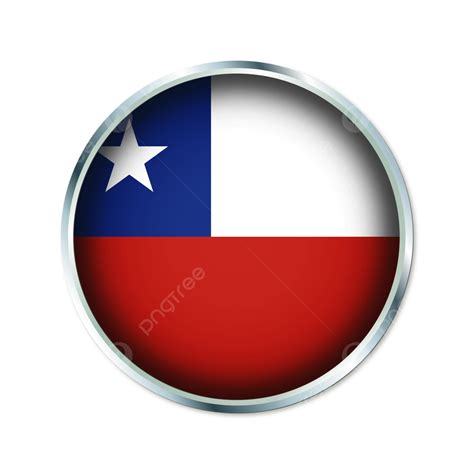 Chile Round Flag Design Vector, Chile, Chile Flag, Chile National Day ...