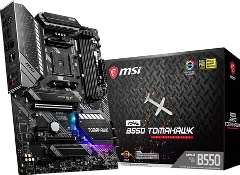 Buy msiMAG B550 TOMAHAWK Gaming Motoard (AMD AM4, DDR4, PCIe 4.0, SATA ...