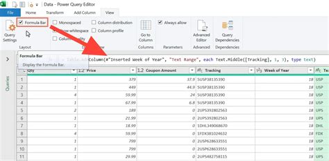Image result for Power Query Formula Bar Hack