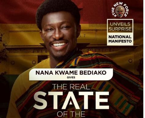 Nana Kwame Bediako set to deliver 'The Real State of The Nation ...