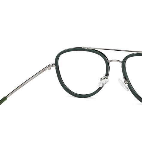 Buy Green Gunmetal Full Rim Aviator Lenskart Air LA Air fusion VC ...