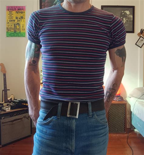 Need help finding 60s/70s style fitted tee shirt blanks : r/SCREENPRINTING