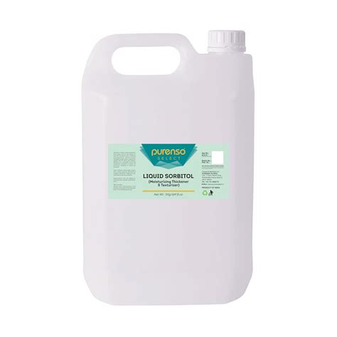 Purenso Select - Glycerine, 5Kg I Sustainable Food Grade Vegetable ...