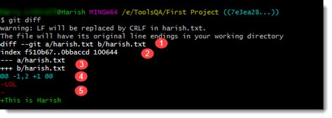 How to Use Git Diff 的图像结果