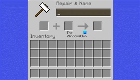 Image result for Minecraft How to Repair Using Anvil