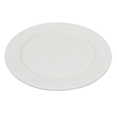 Honeybloom Speckled Ceramic Dinner Plate