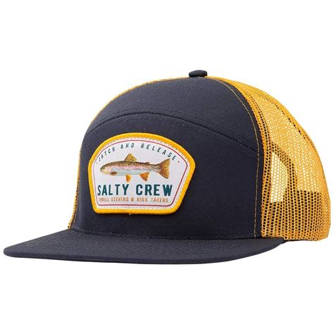Salty Crew Men's Catch and Release Trucker Hat | Trucker hat, Trucker ...