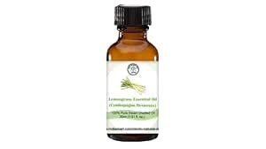 DVNO Lemongrass Essential Oil | Pure, Natural & Undiluted Therapeutic ...