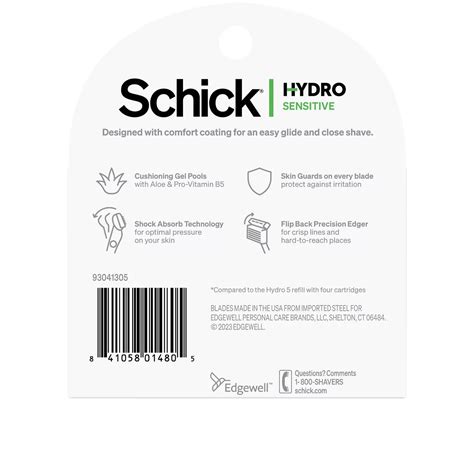 Buy Schick Hydro Sensitive Razor Refills, 6ct from Dollar General ...