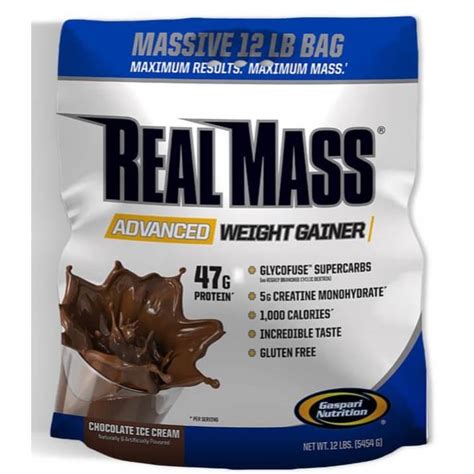 Gaspari Real Mass Advance Weight Gainer - NUTRABAY™
