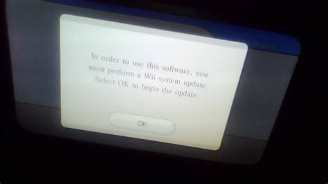 Image result for Wii System Update Problem