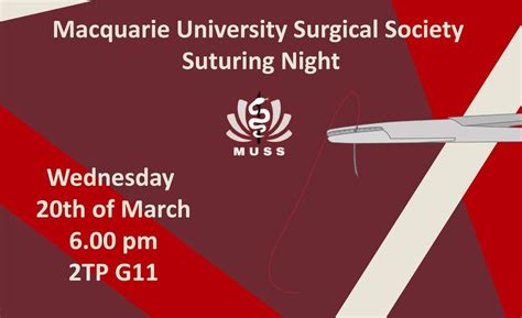 Intro to Suturing and Knot Tying, G10 & G11, 2 Technology Place, Beaver ...