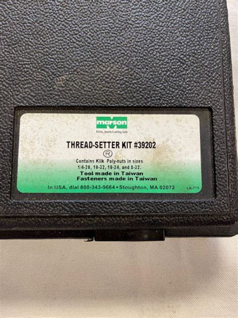 Marson Thread Setter Kit 的图像结果