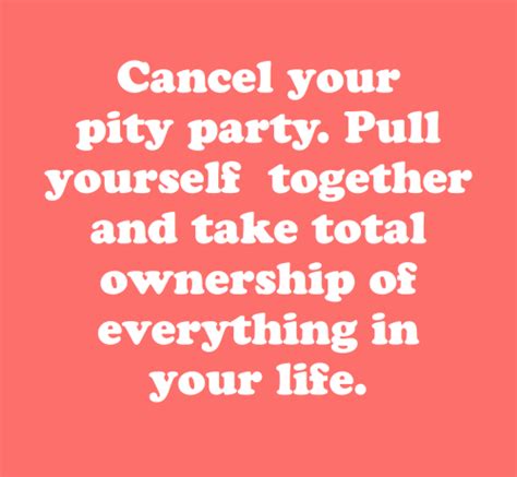 pity party quotes