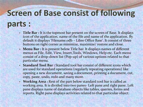 Image result for LibreOffice Base Tutorial PDF