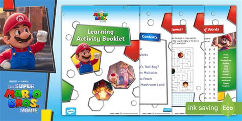 Super Mario Activity Book | Universal Pictures | Twinkl