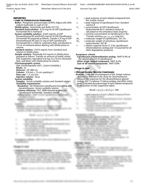 SOLUTION: Ciprofloxacin and dexamethasone otic suspension - Studypool