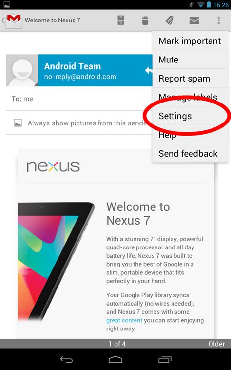 Image result for Gmail Notification UI