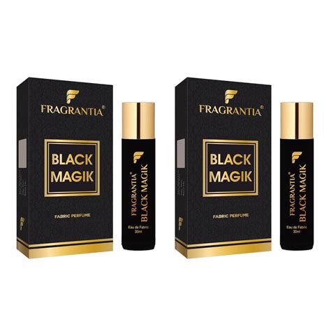 Pack of 2 Fragrantia Black Magik Luxury Perfume for Men Woody Aromatic ...