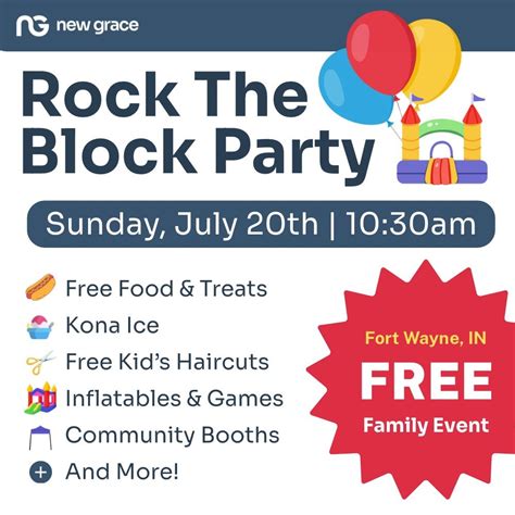 Rock The Block Party 2025, 1201 McKee St, Fort Wayne, IN 46806, 20 July ...