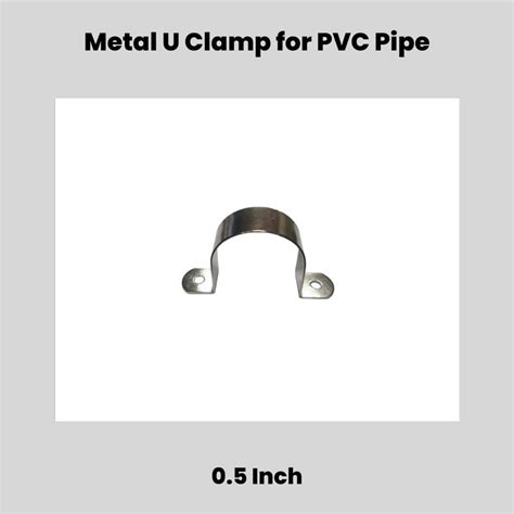 Metal U Clamps for PVC Pipes | Secure & Durable Pipe Mounting Solutions