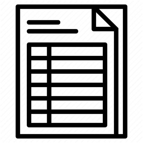 Sheet Data Icon 的图像结果